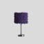 Lampe de table en acrylique / métal 18,25 "Lavender Roses In Bloom, facile à assembler, lampe de table-1292108573