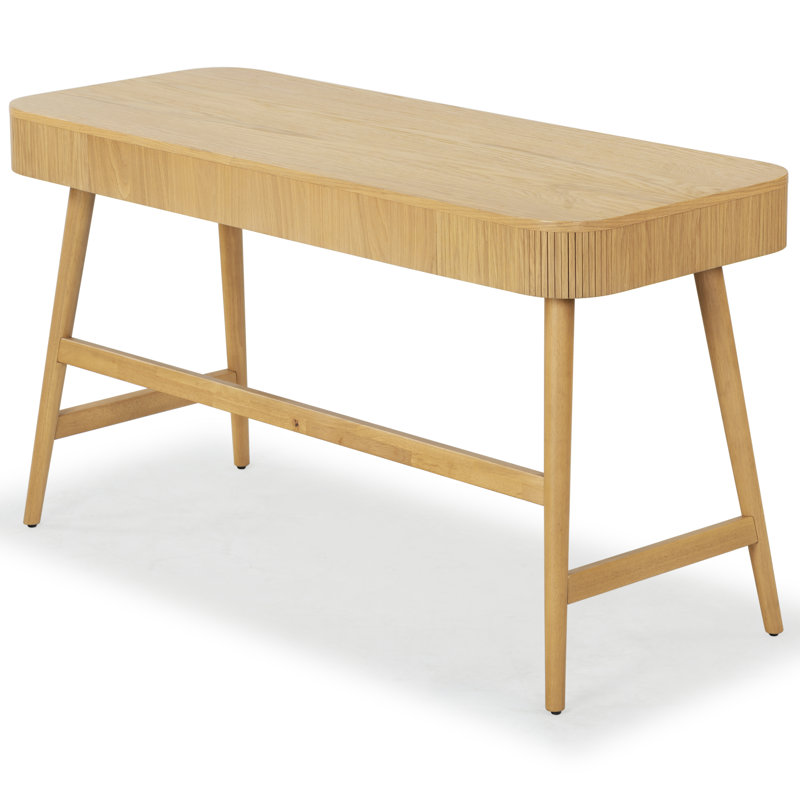Bureau en bois 1 tiroir Cipriano