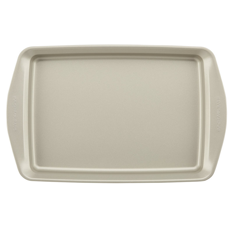 Silver Nonstick Steel 3-Piece Cookie Pan Set