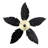 Emmabeth 52'' Ceiling Fan with Light Kit-1827438141