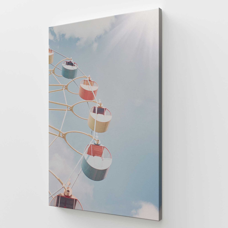 Fantaisie dans le ciel sur toile, 72" H x 48" W, Stretched Canvas