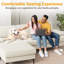 244cm Oversized Chenille Sofa, L-shaped Sofa Can B 3 Seater Corner Sofa -408888932
