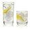 Ensemble de verres et de verres à pied 16 pièces Libbey Polaris, transparent