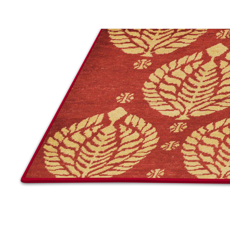 Tapis décoratif multicolore à motif abstrait, Tapis de couloir 2 pi x 5 pi