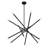 12 Light Brushed Nickel Large Chandelier-1954921591