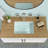 Myhomekeepers 14'' White Ceramic Rectangular Bathroom Sink