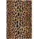Leopard Hand Micro Hooked Wool Rug