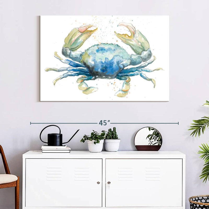 Brampt Cangrejo Azul Square, 26" H x 39" W