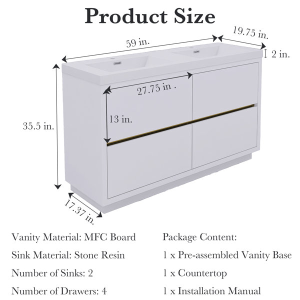 Dimensions du produit