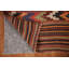 Tapis kilim à rayures Saul Vintage