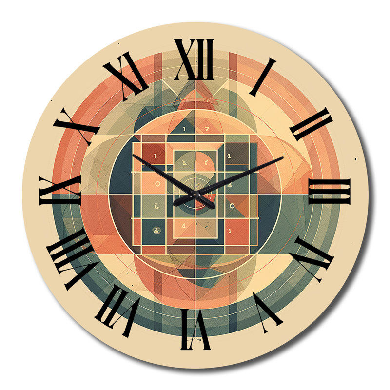 Horloge murale en métal Kamelo, Très grand