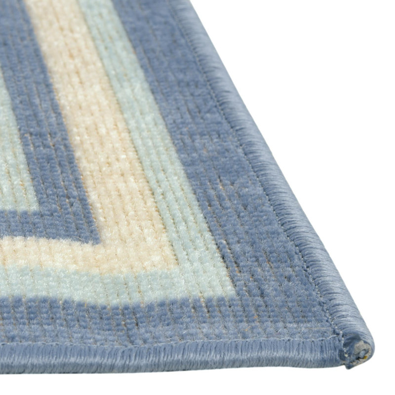 Tapis bleu Hoehne, Tapis de couloir 2 pi x 6 pi