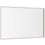 Miroir mural 72 po x 48 po en aluminium avec plateau amovible pour le vestiaire de la salle de bain, suspension horizontale verticale dans les tons jaune et corail-732337964-732337937
