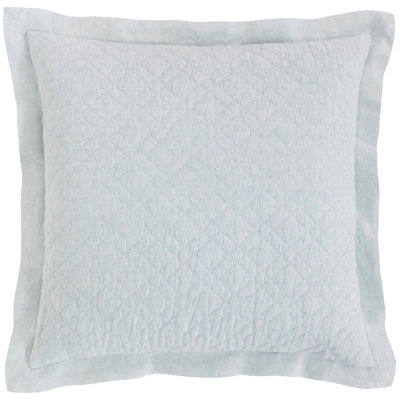 Washed Linen Quilted Sham