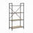 ACME Itzel Bookshelf, Antique Oak & Sandy Gray