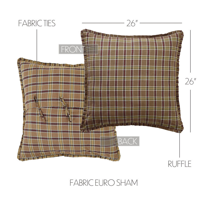 Wyatt Plaid Sham