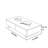 Modern Minimalist Coffee Table with Thick Top
