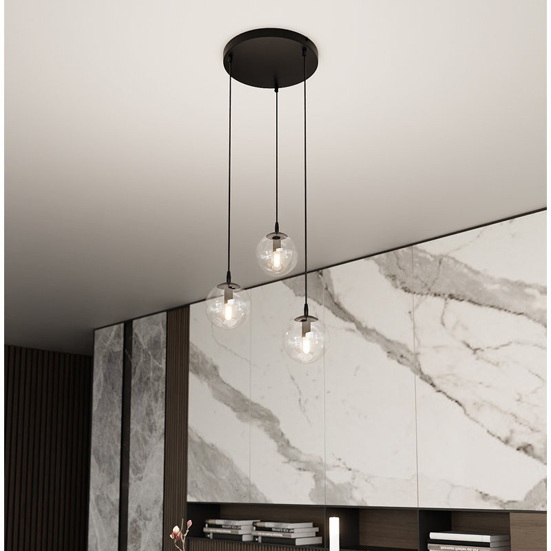 Harley 3 - Light Clear Sphere Pendant