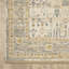 Tapis traditionnel en laine beige / vert Tenneille Tree of Life-1578653757