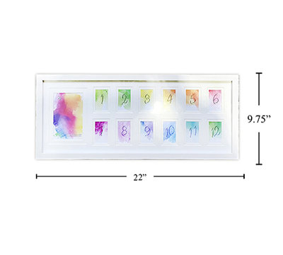 Isauro White Picture Frame with Mat