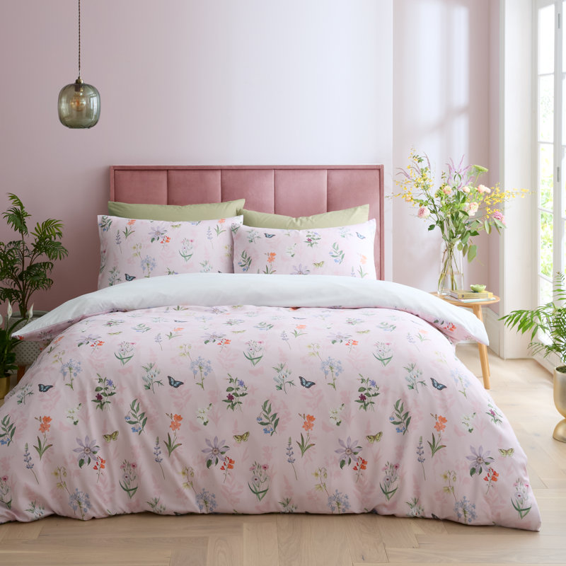 RHS x CL Enchanted Butterfly Garden So Soft Duvet Cover Set, Single