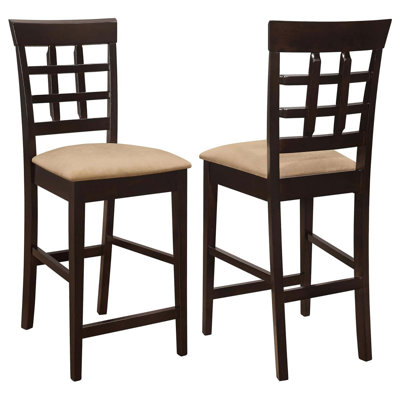 Upholstered Counter Height Stools (Set of 2)