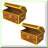 8x8x8 Inch Black and Gold Card Box