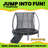 Jumpking 7ft Round Trampoline Combo With Jumping Mat Ramp