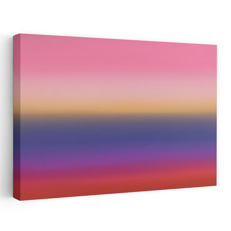 Art contemporain abstrait contemporain, H 16 po x l 24 po