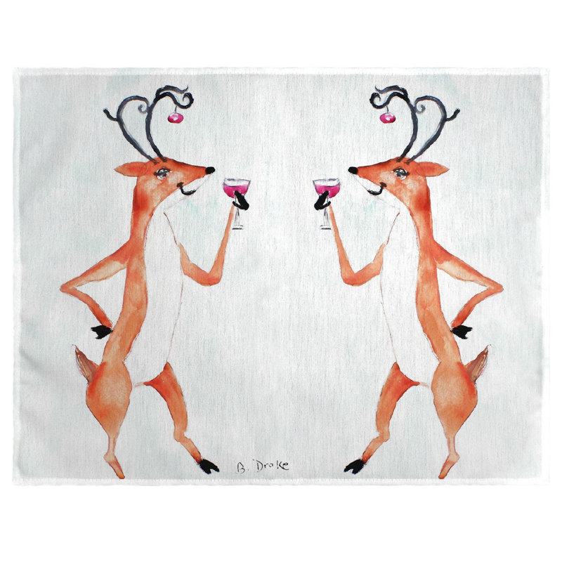 Connor Polyester Animals/Nature Rectangle Placemat