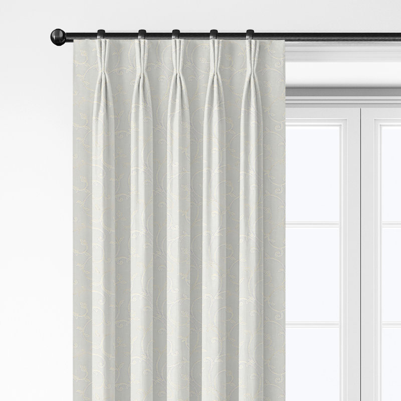 Paire de rideaux avec œillets Annora Cloud (l 50 po x L 96 po), Nuage, L 50 po x L 96 po