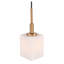 Luminaire suspendu carré 1 lumières Thiede-884797478-881431816