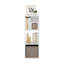 Naxhie 91.29cm H x 31cm W Standard Bookcase