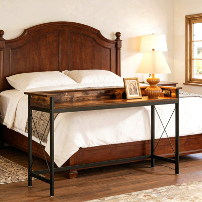 Couch Table With Electrical Outlet,Console Table,Bedside Table