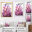 «Pink Amethyst Geode Essence 1», art mural pierre géode-2124589165-2091320849