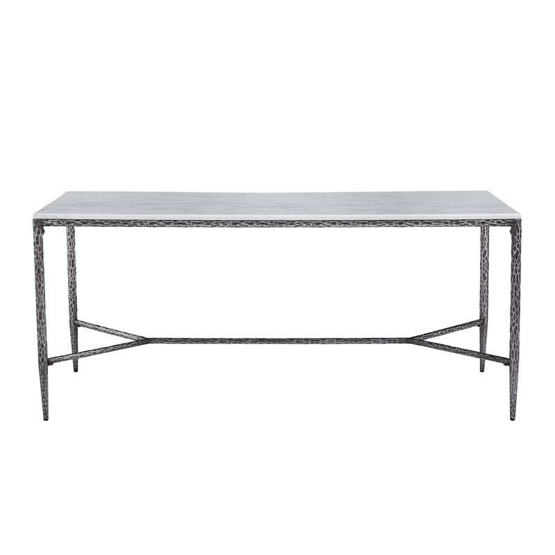 Table de salle à manger Anvil, Étain forgé