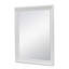 Miroir de commode rectangulaire - finition blanche