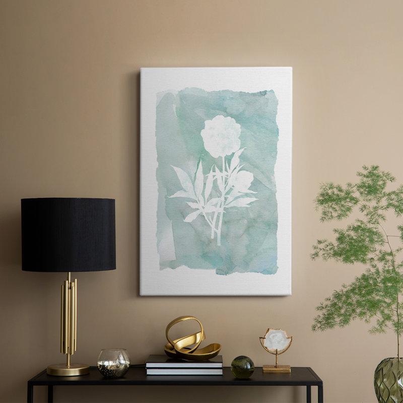 Silhouette Botanical I - galerie sur mesure, H 12 po x l 8 po