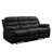82" 3-Seater Manual Recliner Sofa with Storage & Flip-Up Table - Space-Saving Home Theater Seating with Adjustable Backrest & Cup Holders-656663005