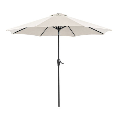 Outdoor Umbrella + 21" Round Base