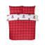 Polyester Chequered Duvet Cover Set with Pillowcases Included-118621932