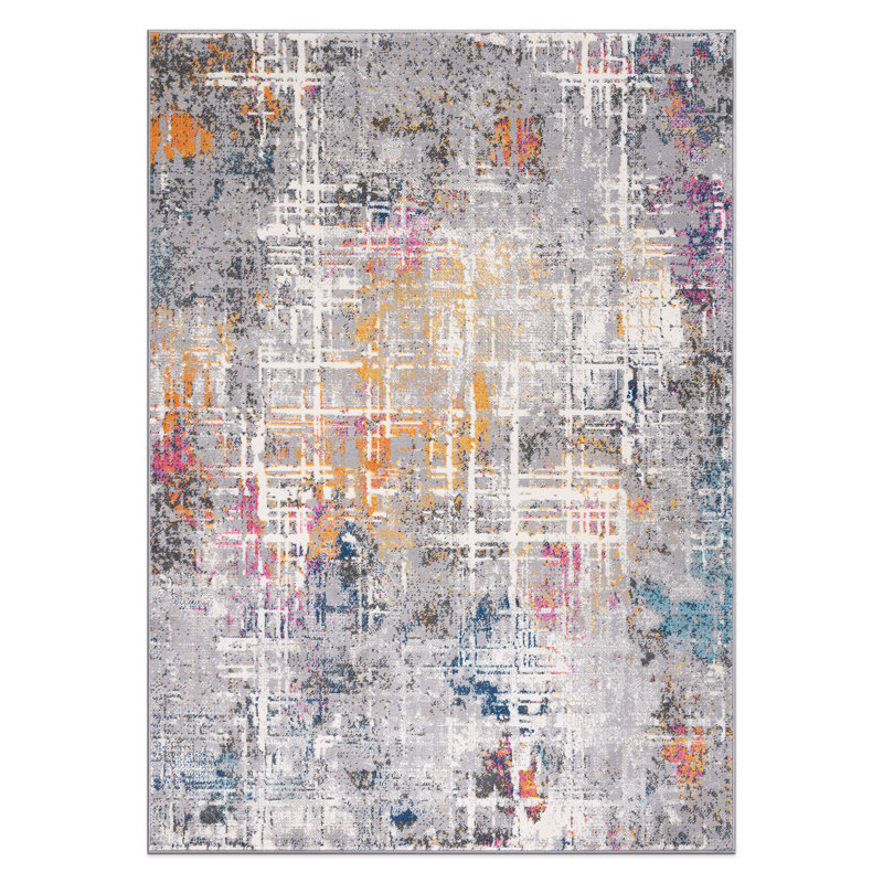 Dionta Abstract Performance Area Rug, Runner 2' x 7', Multicolor