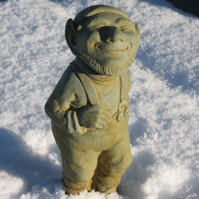 Statue d'elfe d'hiver
