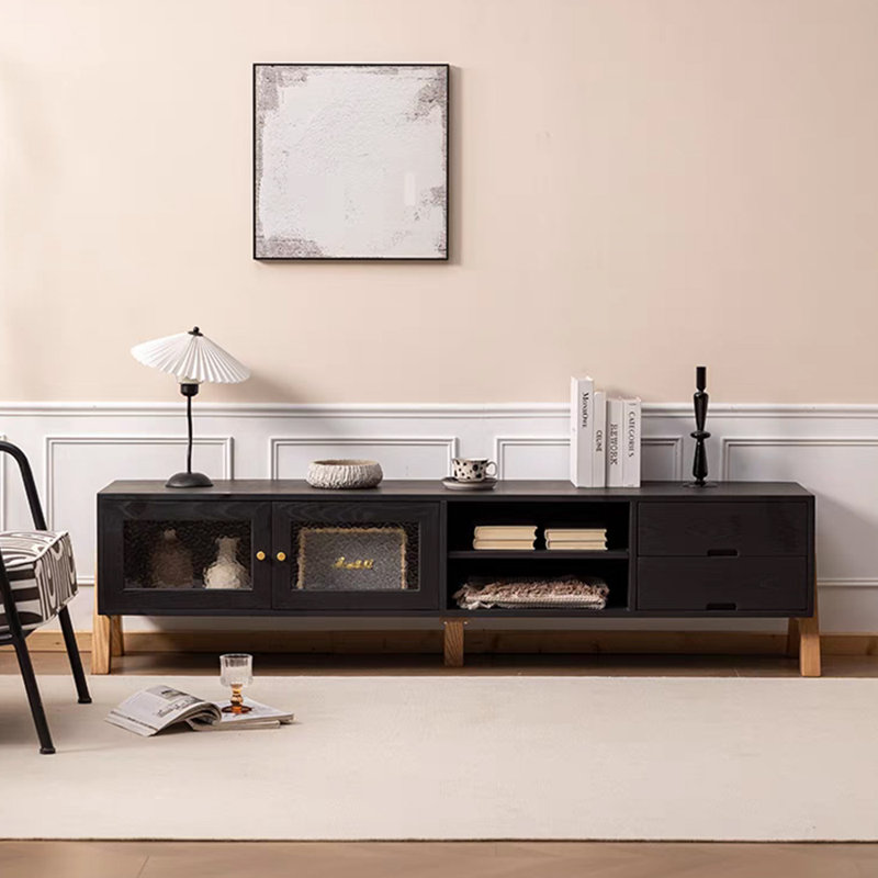 Meuble télé simple Wabi-sabi, 70.86"