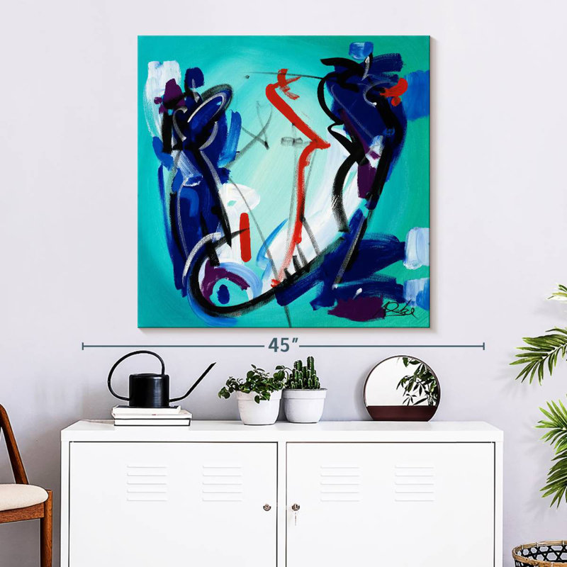 Havoc And Harmony, 33" H x 33" W