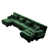 Chenille verte est en rupture de stock