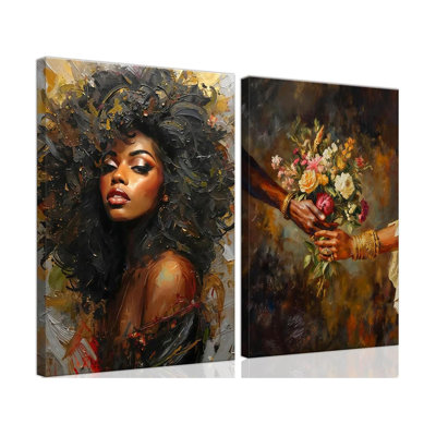 2 Piece Wrapped Canvas Print