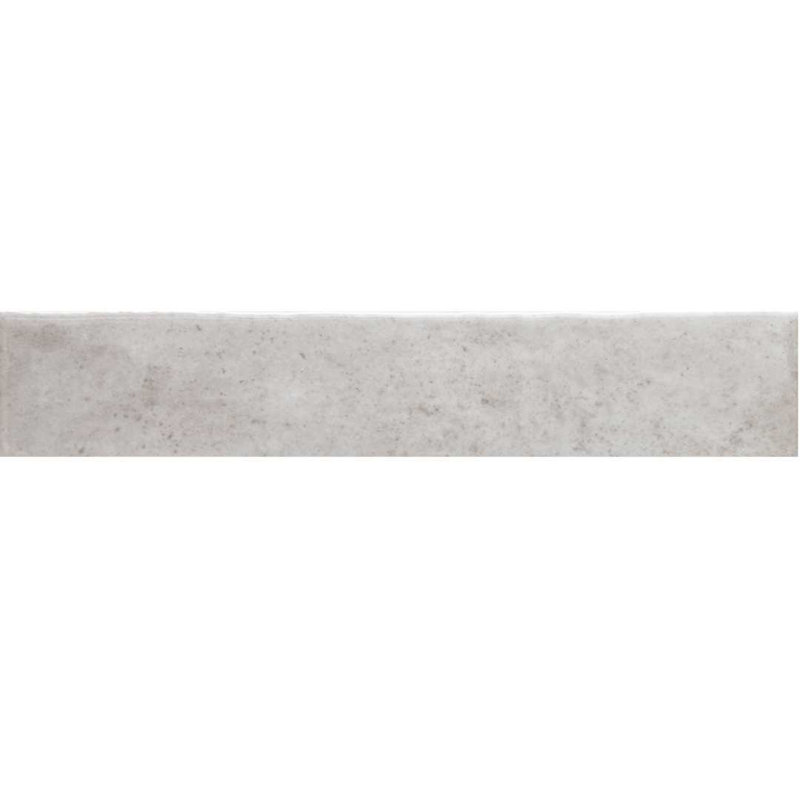 Ibiza 2" x 10" Ceramic Brick Look Subway Wall & Floor Tile, Gray