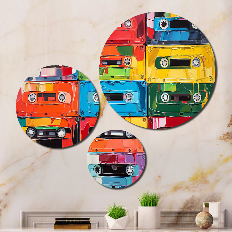 Entertainment Wall Decor on Metal