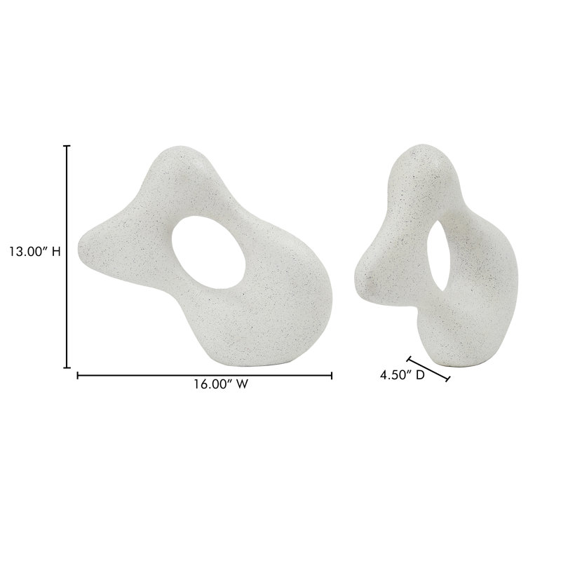 Motion Ecomix Sculpture, White
